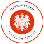 Abzeichen "staatlich geprüft elektrotechnik"